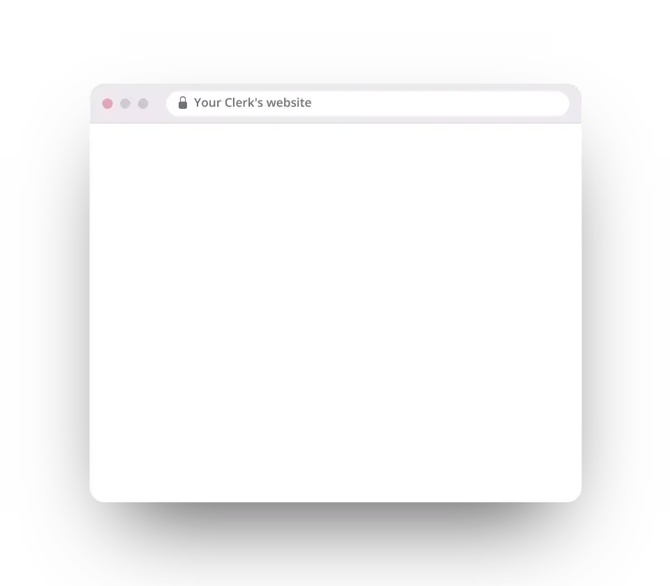 A Clerk website with PayNowLink built in: a case number is entered and a payment is completed